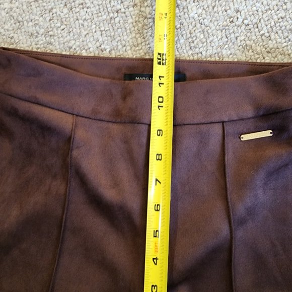 NWT Marc New York Women's Brown Suede Trousers Size S - Picture 7 of 8